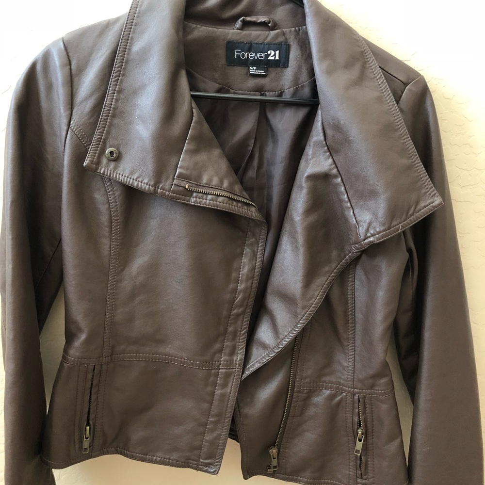 Leather jacket